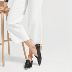 Everlane Modern Loafer Black Leather Women Size 11
